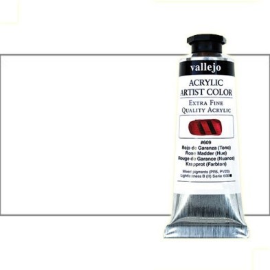 Materiais Belas Artes - Acrilico Vallejo Artist Branco Titanio Rutilo, 60 ml. | totenart.com