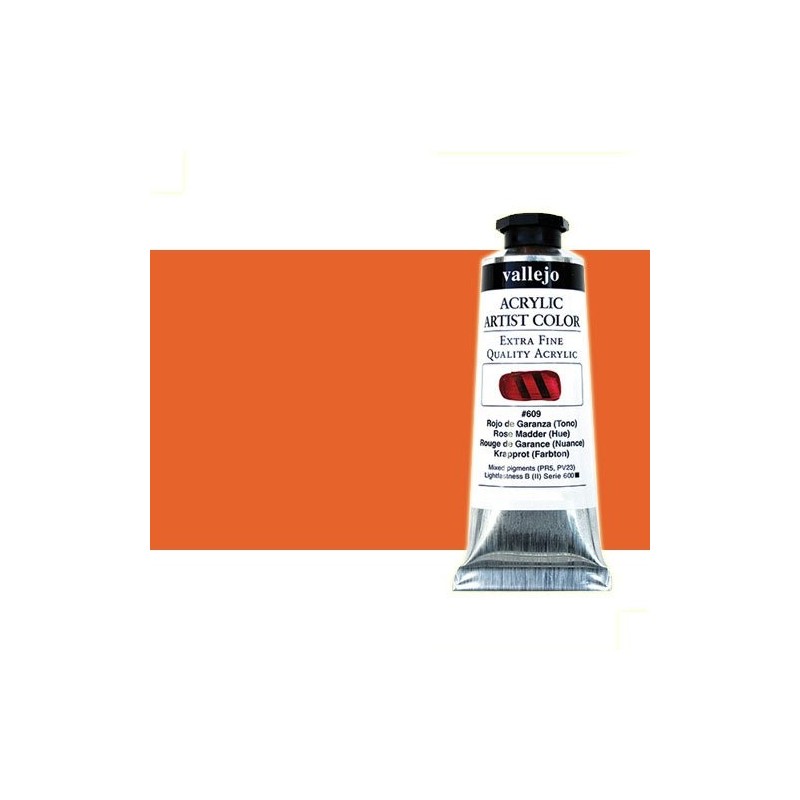 Materiais Belas Artes - Acrilico Vallejo Cadmio Laranja,  60 ml. | totenart.com
