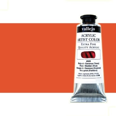 Materiais Belas Artes - Acrilico Vallejo Laranja Pirrol,  60 ml. | totenart.com