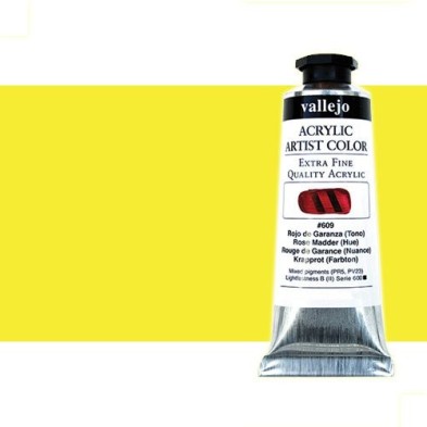 Materiais Belas Artes - Acrilico Vallejo Prim. Amarelo Cadmio,  60 ml. | totenart.com