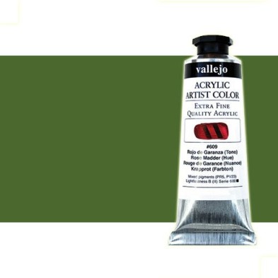 Materiais Belas Artes - Acrilico Vallejo Verde Hooker,  60 ml. | totenart.com