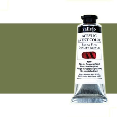 Materiais Belas Artes - Acrilico Vallejo Verde Oxido Cromo,  60 ml. | totenart.com