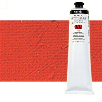 Materiais Belas Artes - Acrilico Vallejo Cadmio Vermelhao, 200 ml. | totenart.com
