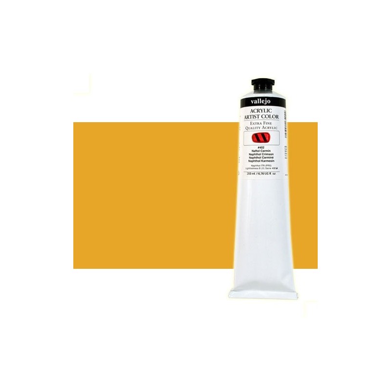 Materiais Belas Artes - Acrilico Vallejo Cadmio Laranja Claro,  200 ml. | totenart.com
