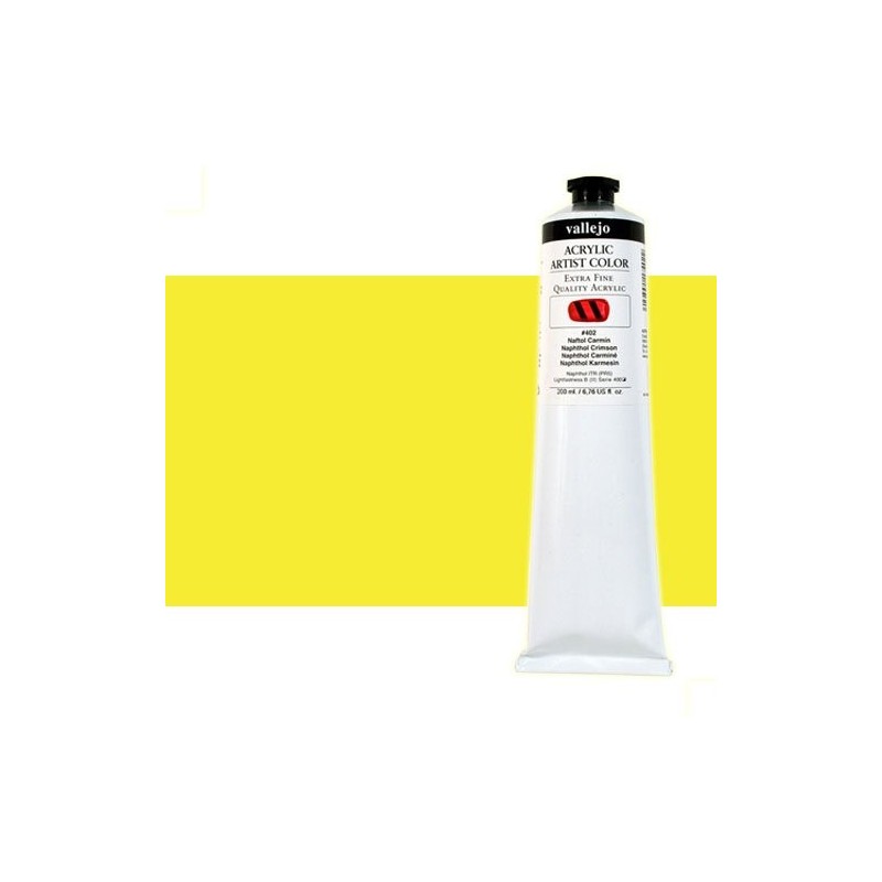 Materiais Belas Artes - Acrilico Vallejo Prim. Amarelo Cadmio,  200 ml. | totenart.com