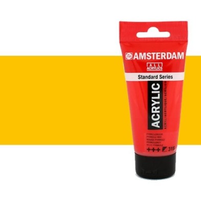 Materiais Belas Artes - Acrilico Amsterdam Amarelho Azo Meio 250 ml. | totenart.com
