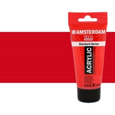 Materiais Belas Artes - Acrilico Amsterdam Vermelo Naftol Escuro 250 ml. | totenart.com
