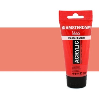 Materiais Belas Artes - Acrilico Amsterdam Amarelho Napoles Vermelo 250 ml. | totenart.com