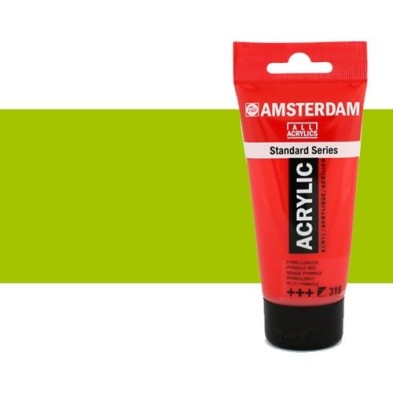 Materiais Belas Artes - Acrilico Amsterdam Verde Amarelho 250 ml. | totenart.com