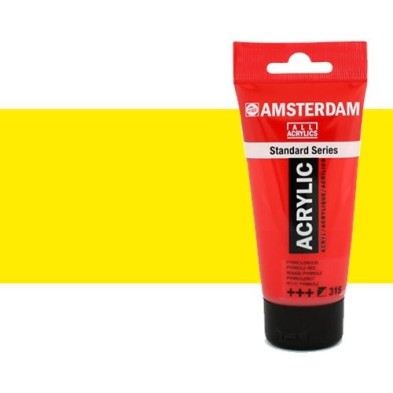 Materiais Belas Artes - Acrilico Amsterdam Amarelho Transparente Meio 250 ml. | totenart.com