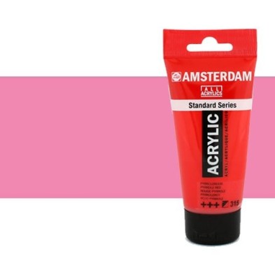 Materiais Belas Artes - Acrilico Amsterdam Rosa Quinacridona Claro 250 ml. | totenart.com