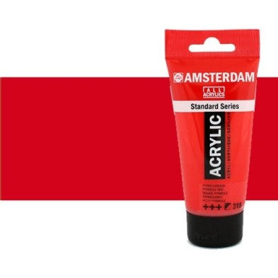 Materiais Belas Artes - Acrilico Amsterdam Vermelo Naftol Meio 250 ml. | totenart.com