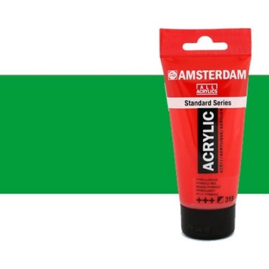 Materiais Belas Artes - Acrilico Amsterdam Verde Brilhante  250 ml. | totenart.com
