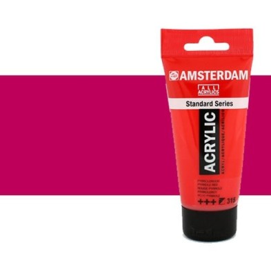 Materiais Belas Artes - Acrilico Amsterdam Violeta Vermelo Permanente  250 ml. | totenart.com