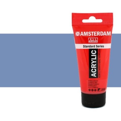 Materiais Belas Artes - Acrilico Amsterdam Azul Cinza  250 ml. | totenart.com