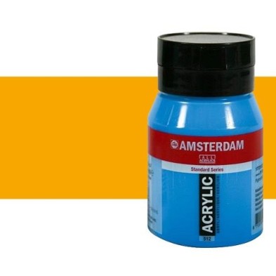 Materiais Belas Artes - Acrilico Amsterdam Amarelho Azo Escuro 500 ml. | totenart.com