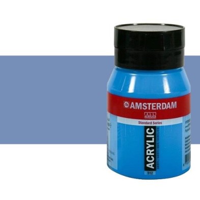 Materiais Belas Artes - Acrilico Amsterdam Azul Cinza  500 ml. | totenart.com