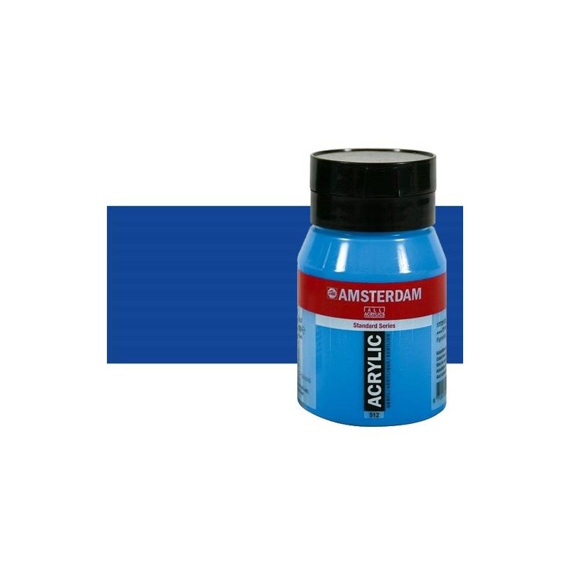 Materiais Belas Artes - Acrilico Amsterdam Azul Ultramarino 500 ml. | totenart.com