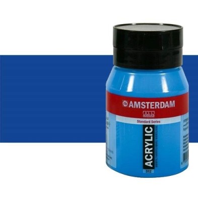 Materiais Belas Artes - Acrilico Amsterdam Azul Ultramarino 500 ml. | totenart.com