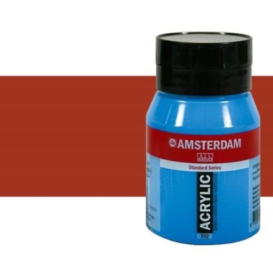 Materiais Belas Artes - Acrilico Amsterdam Siena Queimada 500 ml. | totenart.com