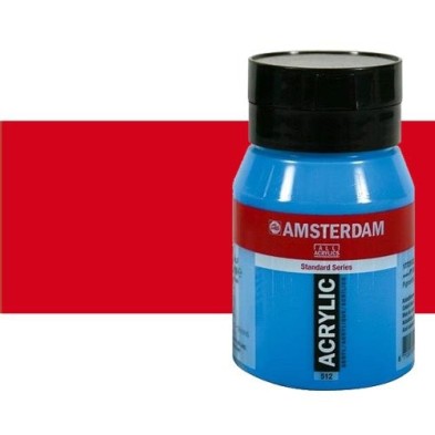 Materiais Belas Artes - Acrilico Amsterdam Vermelo Naftol Meio 500 ml. | totenart.com