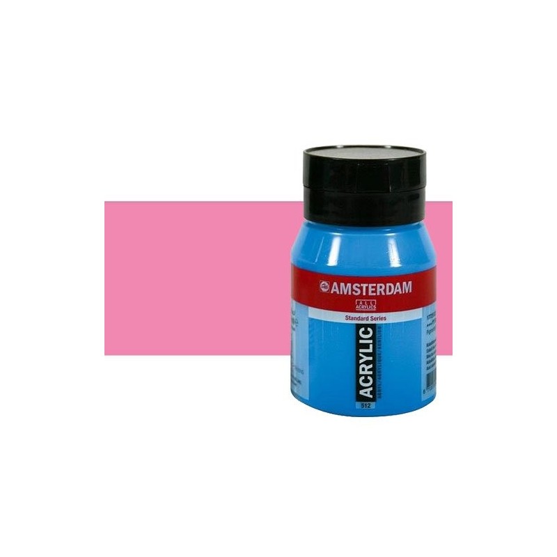 Materiais Belas Artes - Acrilico Amsterdam Rosa Quinacridona Claro 500 ml. | totenart.com
