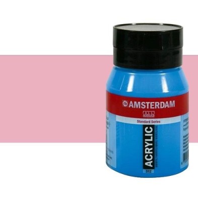 Materiais Belas Artes - Acrilico Amsterdam Rosa de Persia 500 ml. | totenart.com