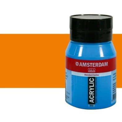 Materiais Belas Artes - Acrilico Amsterdam Laranja Azo 500 ml. | totenart.com