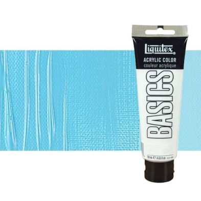 Materiais Belas Artes - Acrilico Liquitex Basics n.770 Azul Claro Permanent, 118 ml. | totenart.com