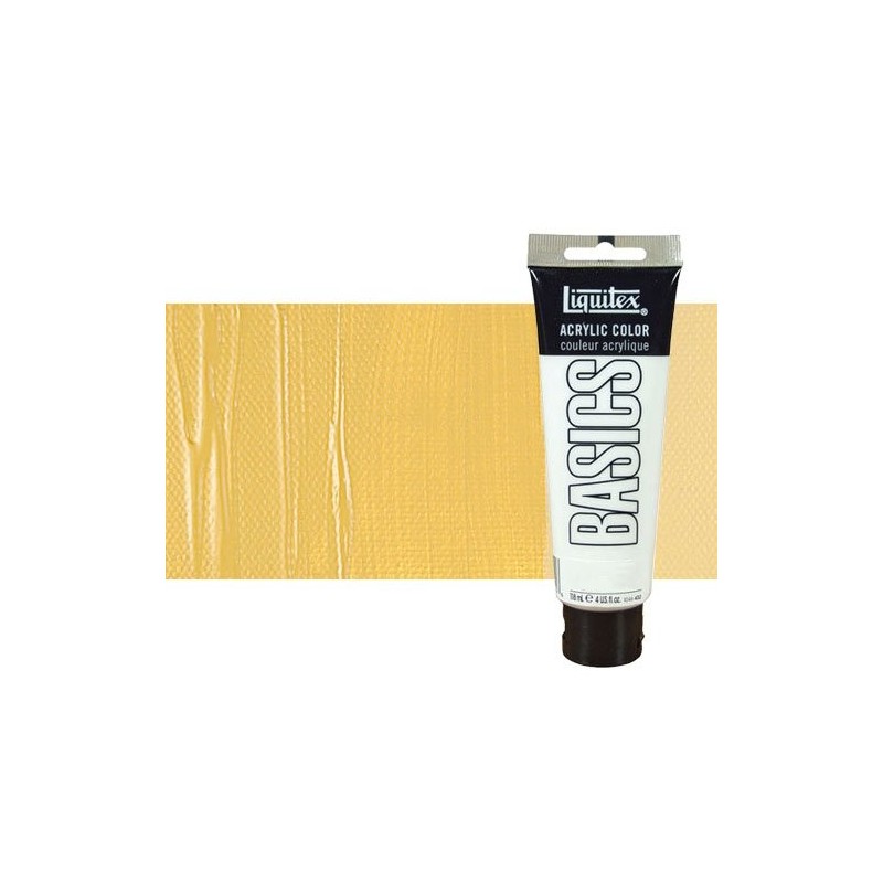 Materiais Belas Artes - Acrilico Liquitex Basics Amarelo de Naples, 118 ml. | totenart.com