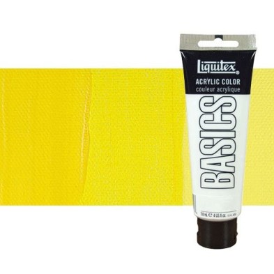 Materiais Belas Artes - Acrilico Liquitex Basics Amarelo Primario, n.410 (118 ml) | totenart.com