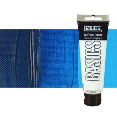 Materiais Belas Artes - Acrilico Liquitex Basics n.316 Azul Phtalo., 118 ml. | totenart.com