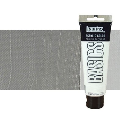 Materiais Belas Artes - Acrilico Liquitex Basics Cinza Neutro, 118 ml. | totenart.com