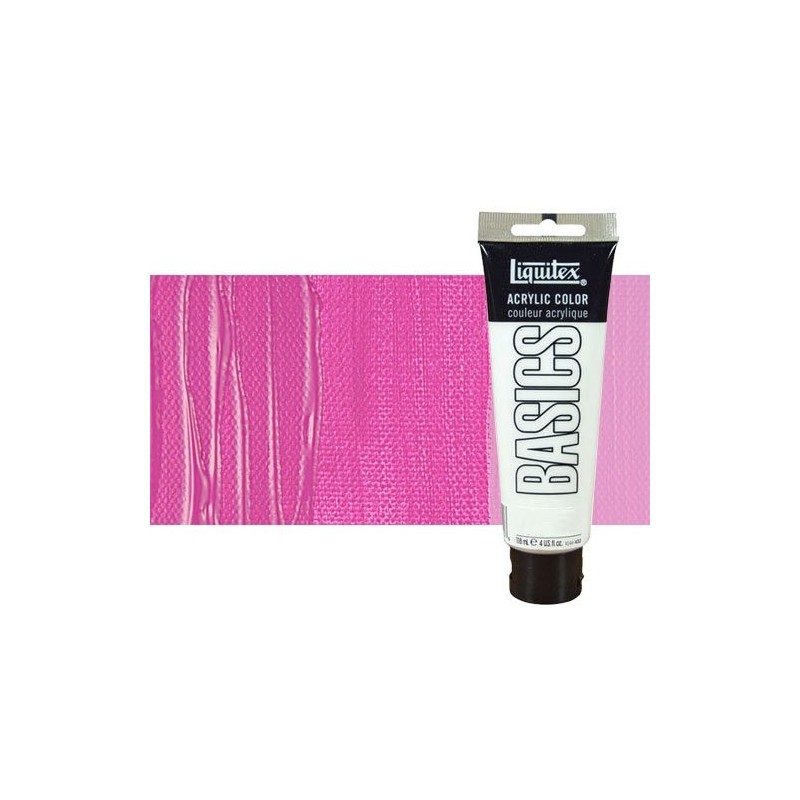 Materiais Belas Artes - Acrilico Liquitex Basics Magenta Medio, 118 ml. | totenart.com