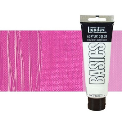 Materiais Belas Artes - Acrilico Liquitex Basics Magenta Medio, 118 ml. | totenart.com