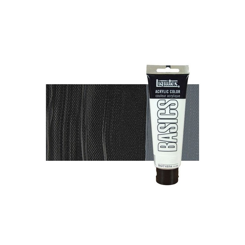 Materiais Belas Artes - Acrilico Liquitex Basics Preto de Marte, 118 ml. | totenart.com