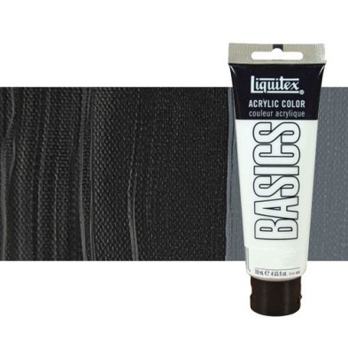 Materiais Belas Artes - Acrilico Liquitex Basics Preto de Marte, 118 ml. | totenart.com