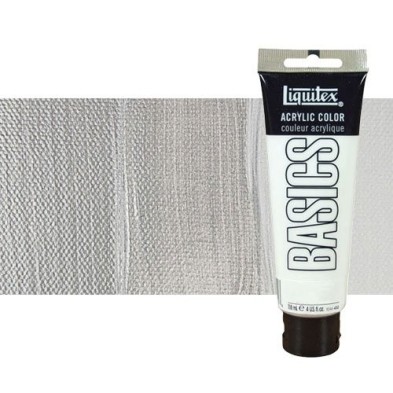 Materiais Belas Artes - Acrilico Liquitex Basics Plata, 118 ml. | totenart.com