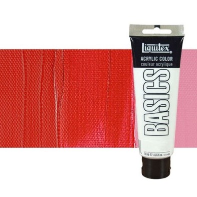 Materiais Belas Artes - Acrilico Liquitex Basics Vermelho Primario, 118 ml. | totenart.com