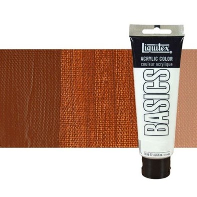 Materiais Belas Artes - Acrilico Liquitex Basics n.127 Terra Siena Queimada, 118 ml. | totenart.com