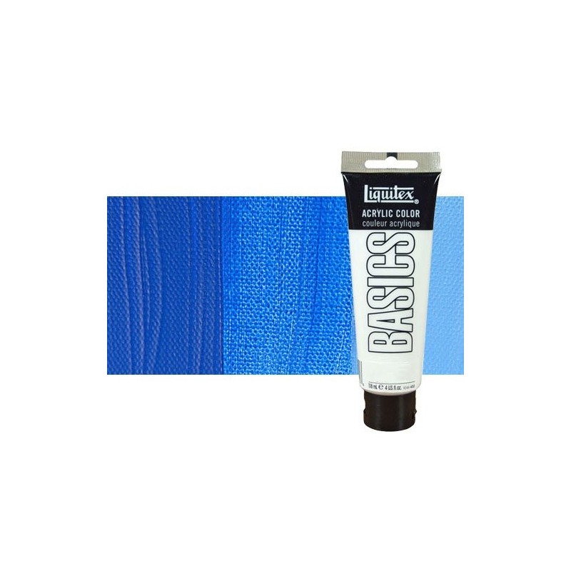 Materiais Belas Artes - Acrilico Liquitex Basics n.381 Tono Azul Cobalto, 118 ml. | totenart.com