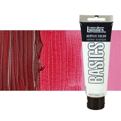 Materiais Belas Artes - Acrilico Liquitex Basics n.116 Tono Carmesi Alizarina, 118 ml. | totenart.com