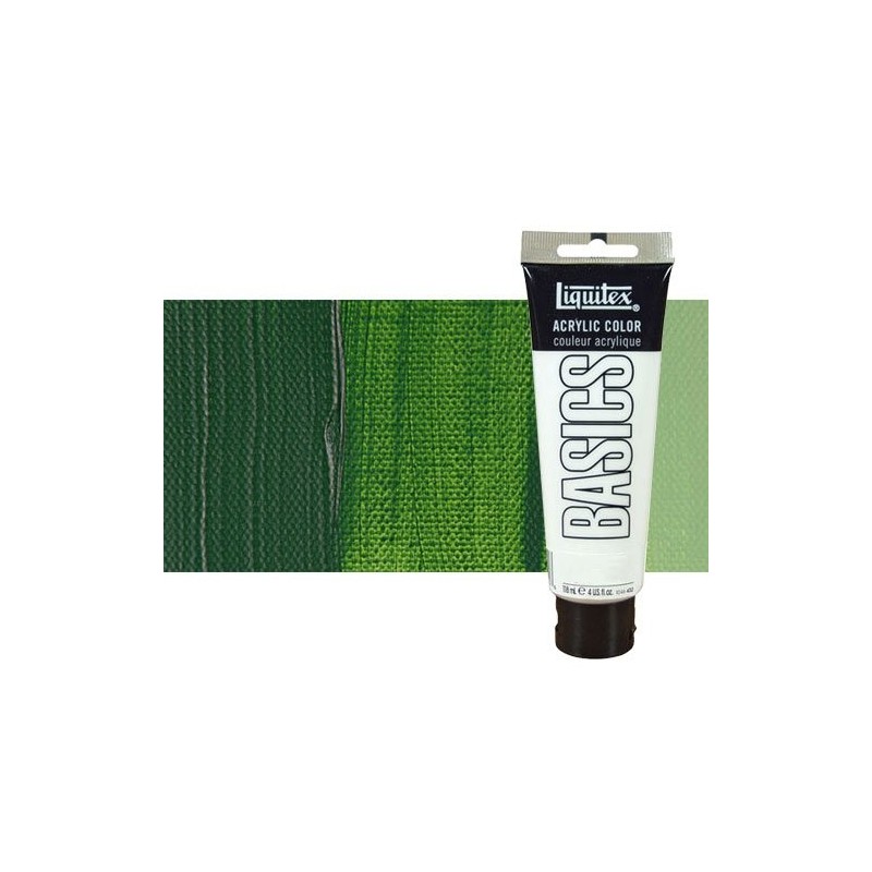 Materiais Belas Artes - Acrilico Liquitex Basics Tono Verde de Hooker, 118 ml. | totenart.com