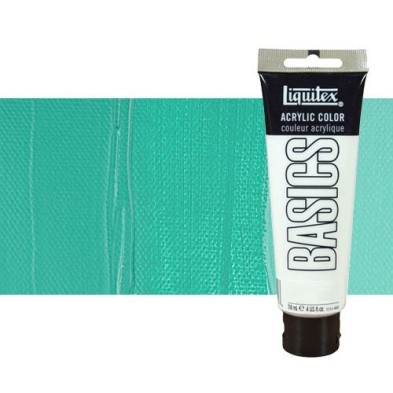 Materiais Belas Artes - Acrilico Liquitex Basics Verde Agua Brillante, 118 ml. | totenart.com