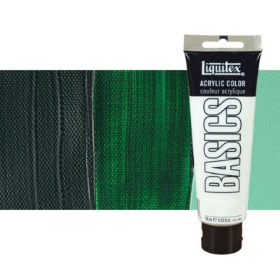Materiais Belas Artes - Acrilico Liquitex Basics Verde Escuro, 118 ml. | totenart.com