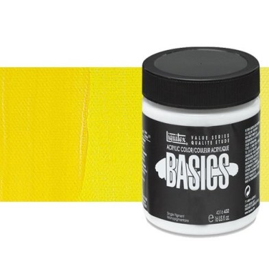 Materiais Belas Artes - Acrilico Liquitex Basics n.410 Amarelo Primario, 946 ml. | totenart.com