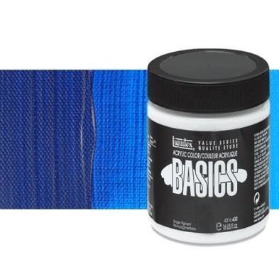 Materiais Belas Artes - Acrilico Liquitex Basics n.420 Azul Primario, 946 ml. | totenart.com