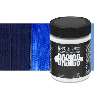 Materiais Belas Artes - Acrilico Liquitex Basics n.380 Ultramarino Escuro, 946 ml. | totenart.com