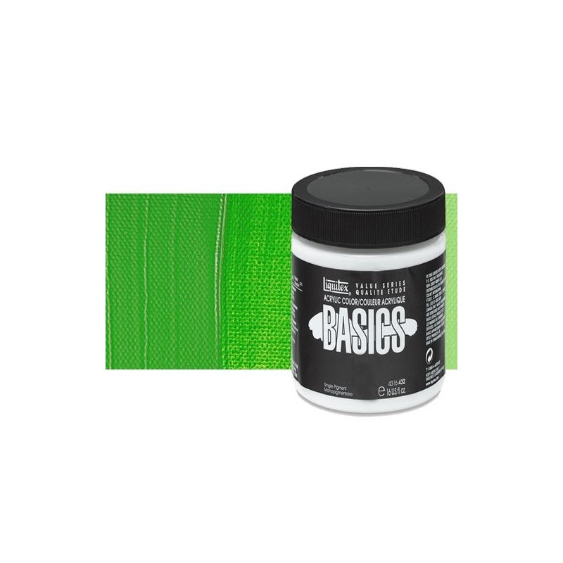 Materiais Belas Artes - Acrilico Liquitex Basics Verde Luz, 946 ml. | totenart.com