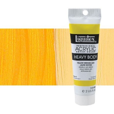 Materiais Belas Artes - Acrilico Liquitex Amarelo Laranja Azo Heavy Body, 59 ml. | totenart.com